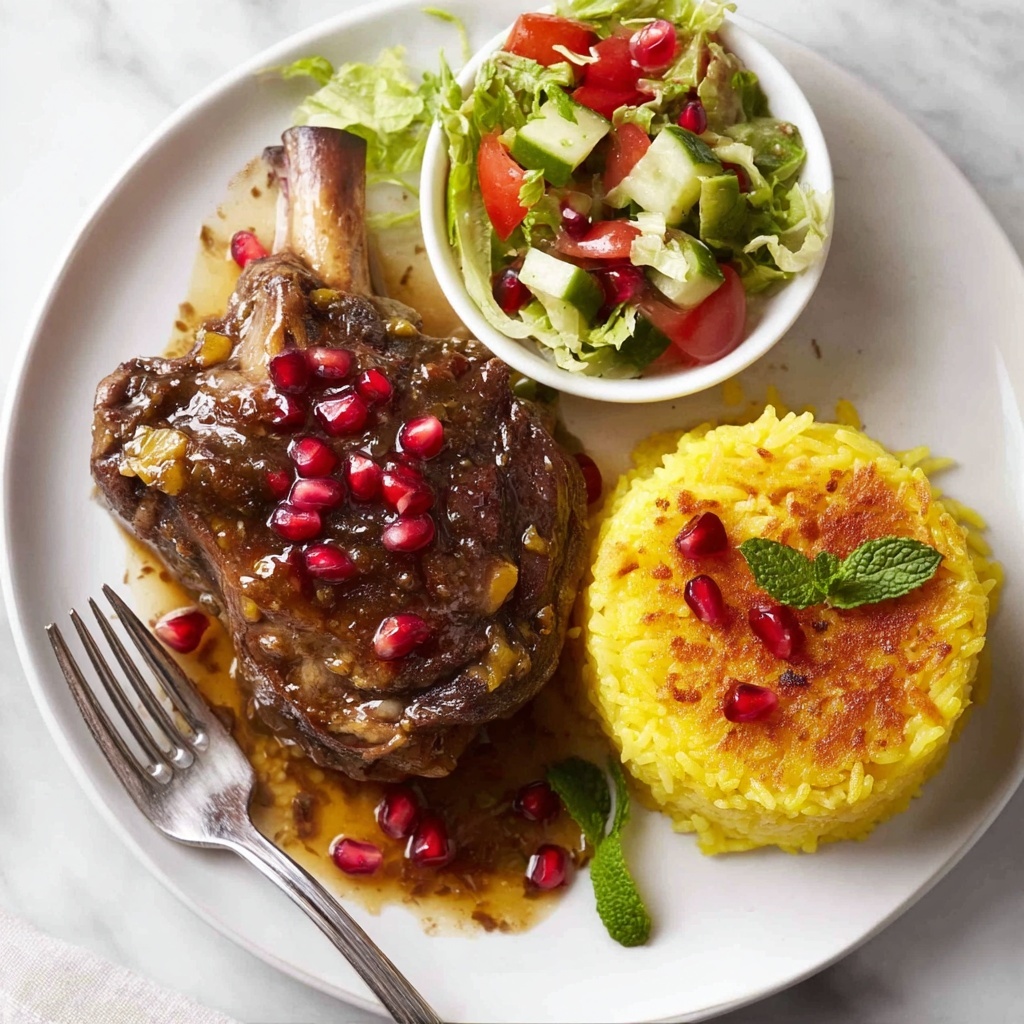 Persian Spiced Lamb Shanks Recipe - Recipe Image
