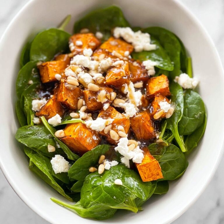 Roast Pumpkin, Spinach and Feta Salad Recipe