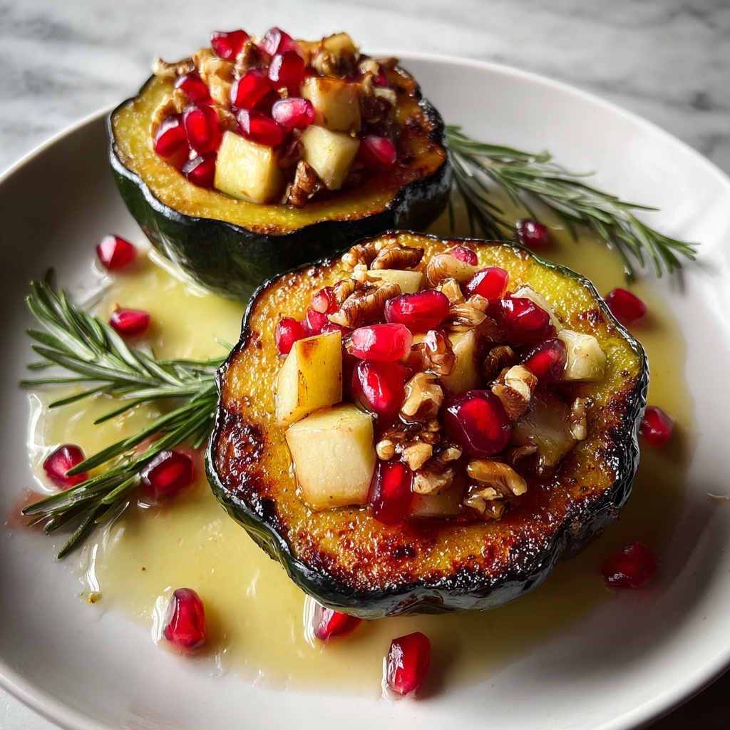 Apple Stuffed Acorn Squash Recipe - Recipe Image