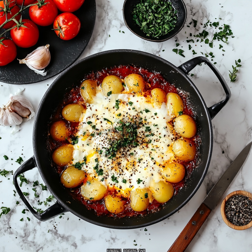 Parmesan Potatoes with Garlic Dip Recipe - Recipe Image