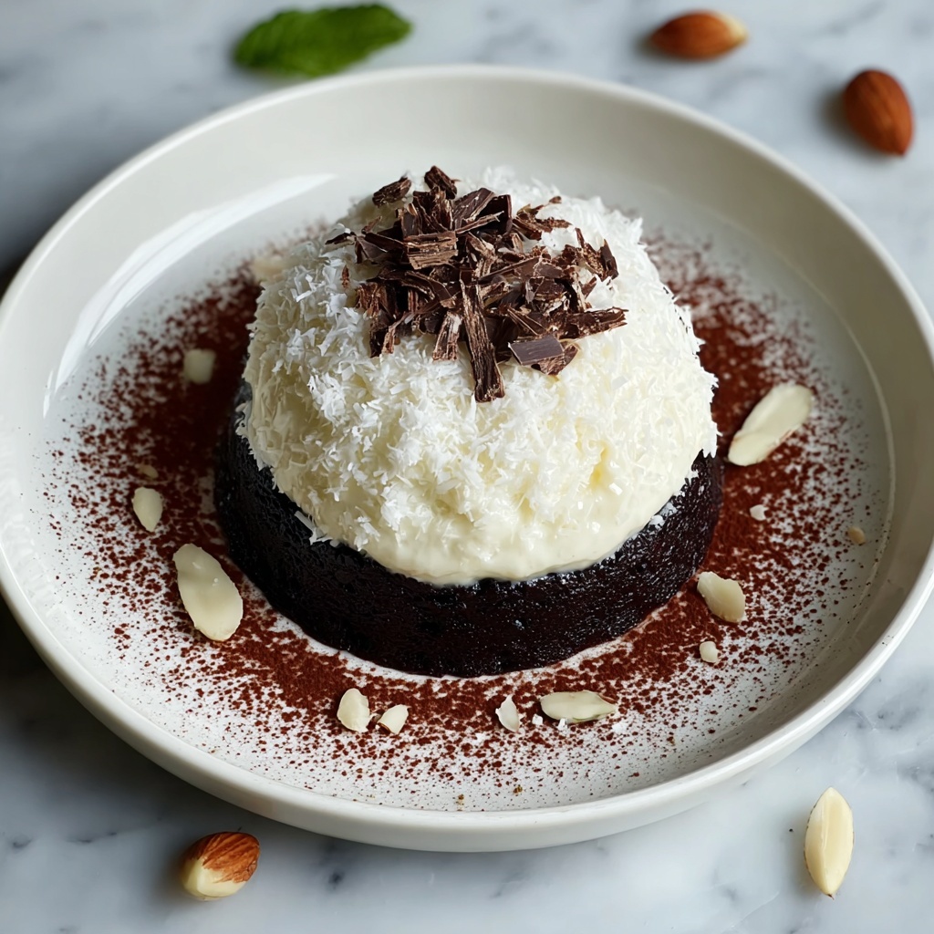 Coconut Domes with Chocolate Recipe - Recipe Image