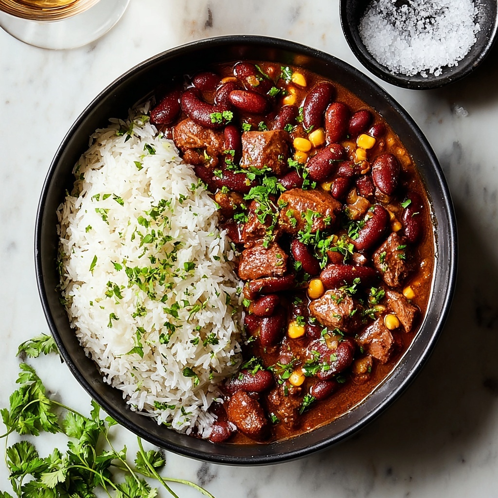Louisiana Red Beans and Rice Recipe - Recipe Image