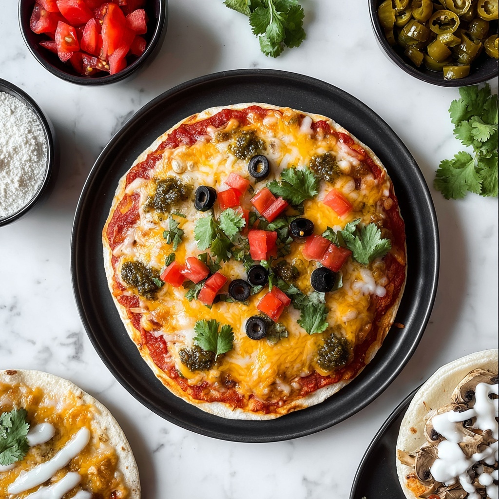 Mexican Pizzas Recipe - Recipe Image