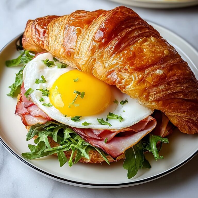 Breakfast Croissant Sandwich Recipe