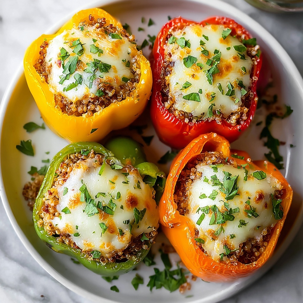 Buffalo Chicken Stuffed Peppers Recipe - Recipe Image