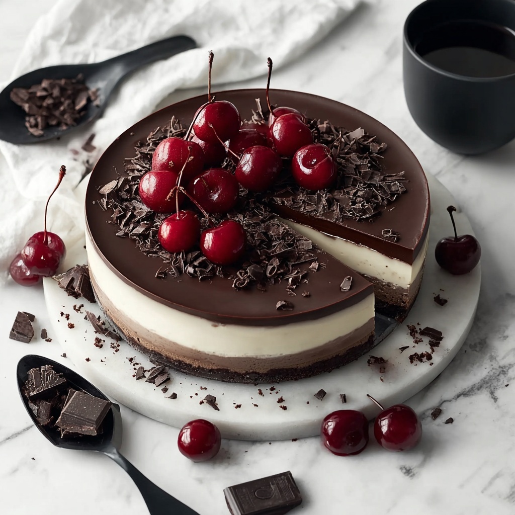 Black Forest Cheesecake Recipe - Recipe Image