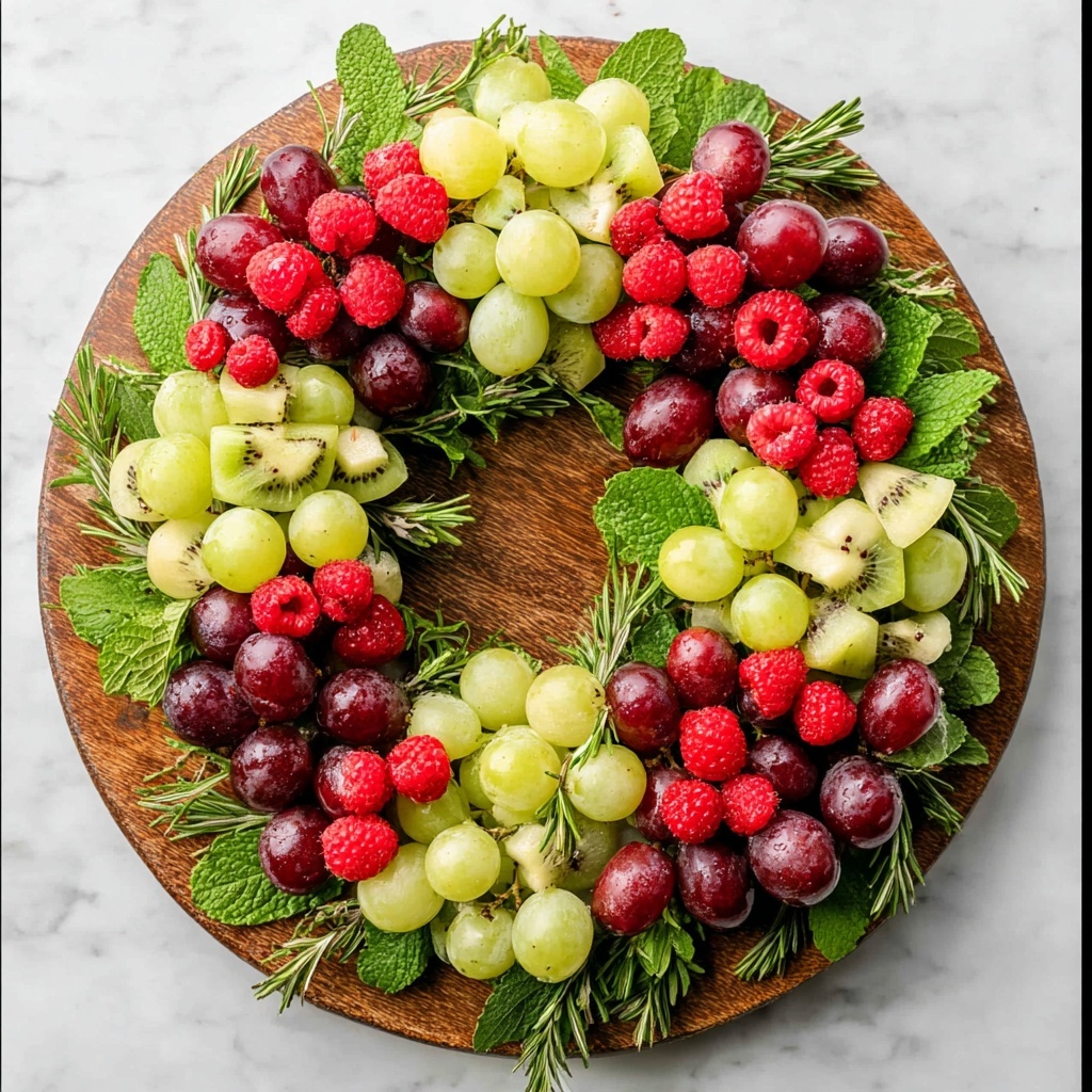 Christmas Fruit Wreath Recipe - Recipe Image