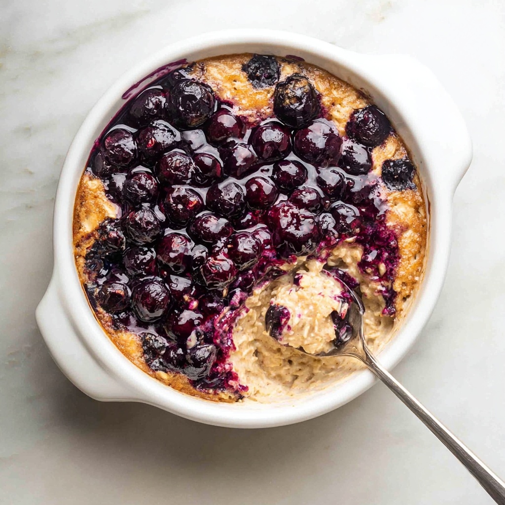 Blueberry Baked Oats Recipe - Recipe Image