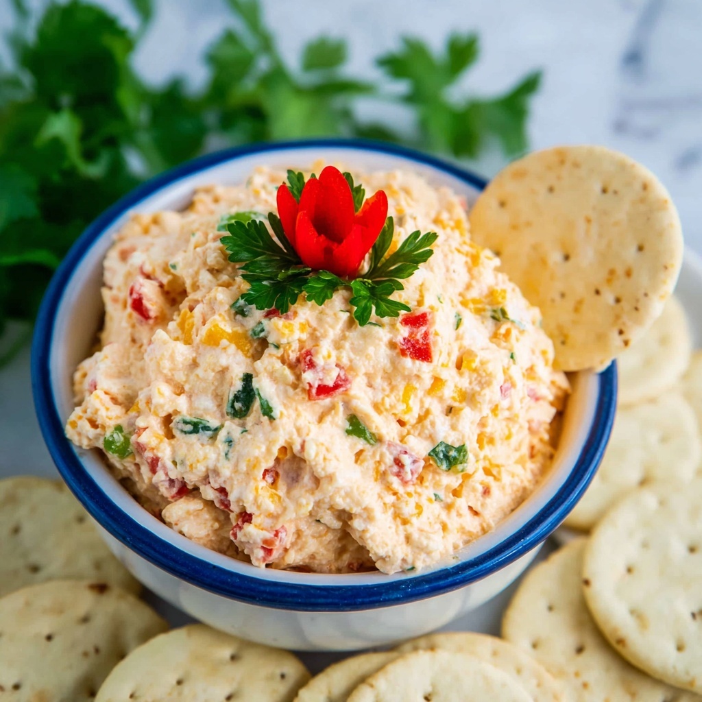 Pimiento Cheese Dip with Nut-Thins Recipe - Recipe Image