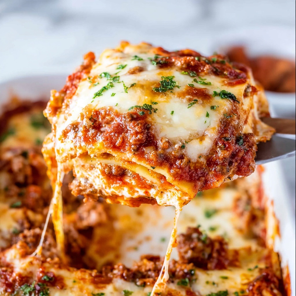 Easy Ravioli Lasagna Recipe - Recipe Image
