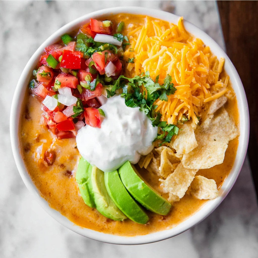 Creamy Chicken Enchilada Soup (Chili’s Copycat Recipe) Recipe - Recipe Image