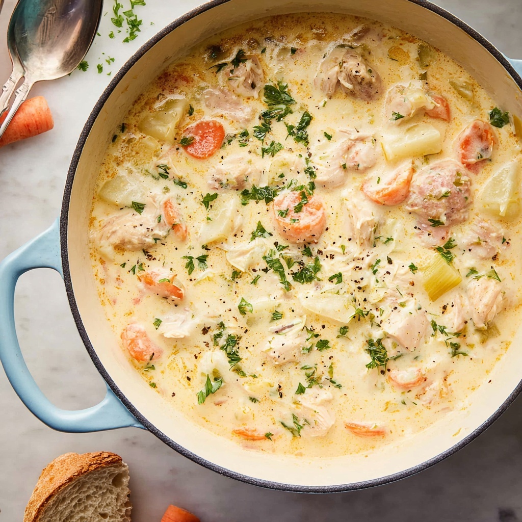 Creamy Chicken Stew Recipe - Recipe Image