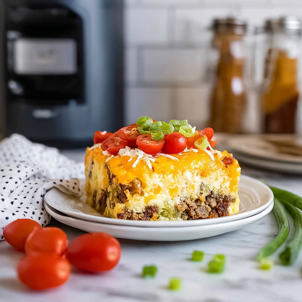 Crockpot Breakfast Casserole Recipe - Recipe Image