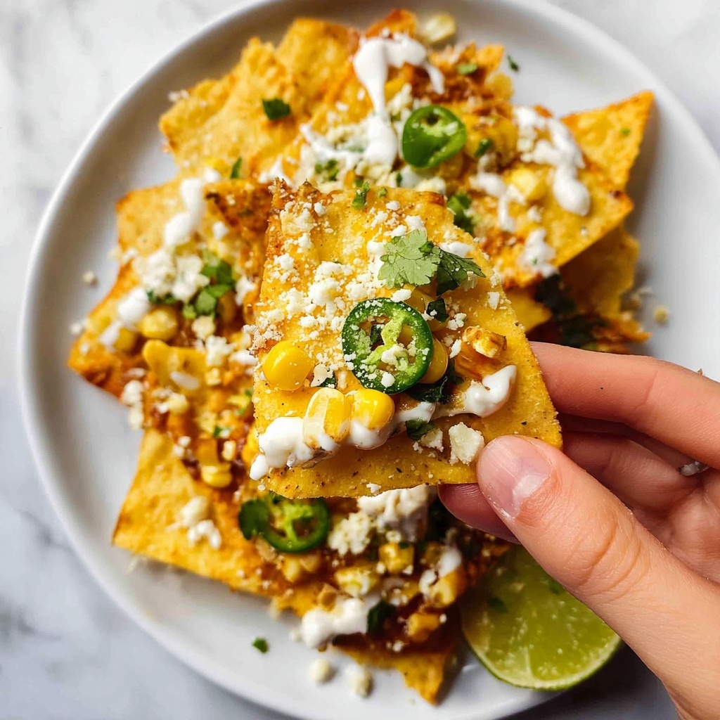 Street Corn Nachos Recipe - Recipe Image