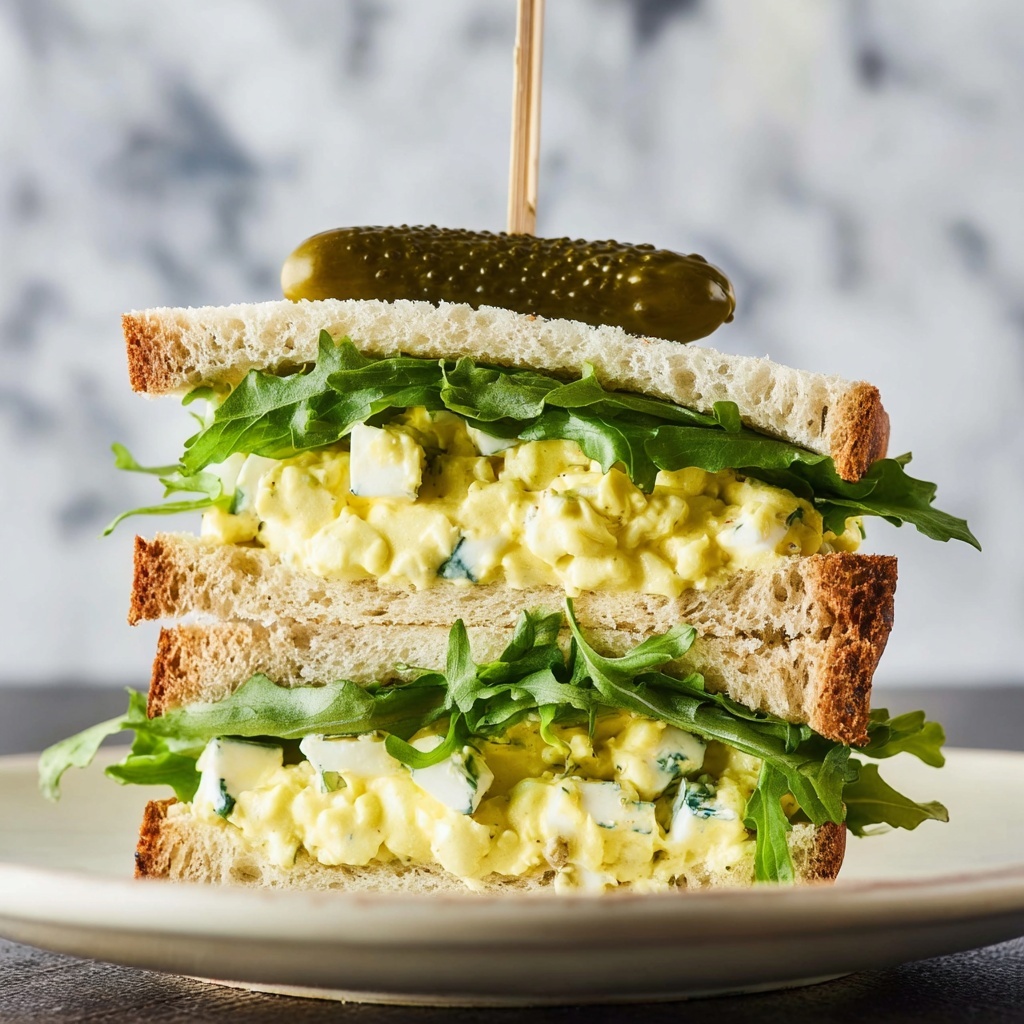 Creamy Egg Salad with Lemon and Herbs Recipe - Recipe Image
