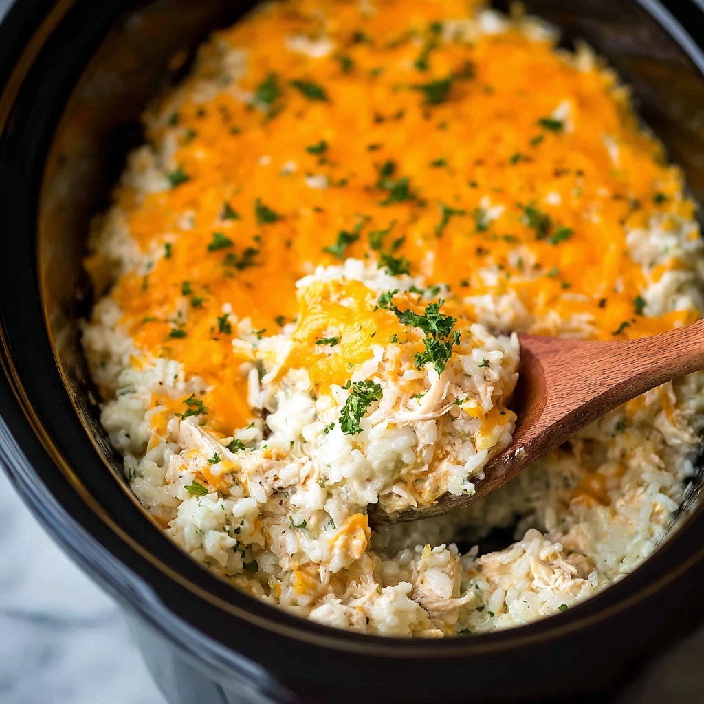 Crockpot Chicken and Rice Recipe - Recipe Image