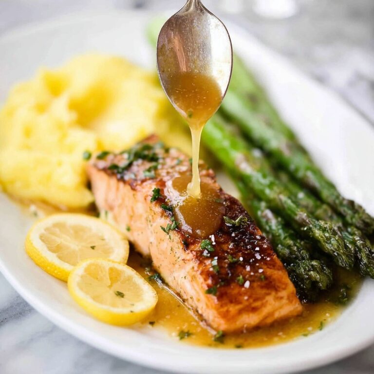 Lemon Honey Glazed Salmon Recipe