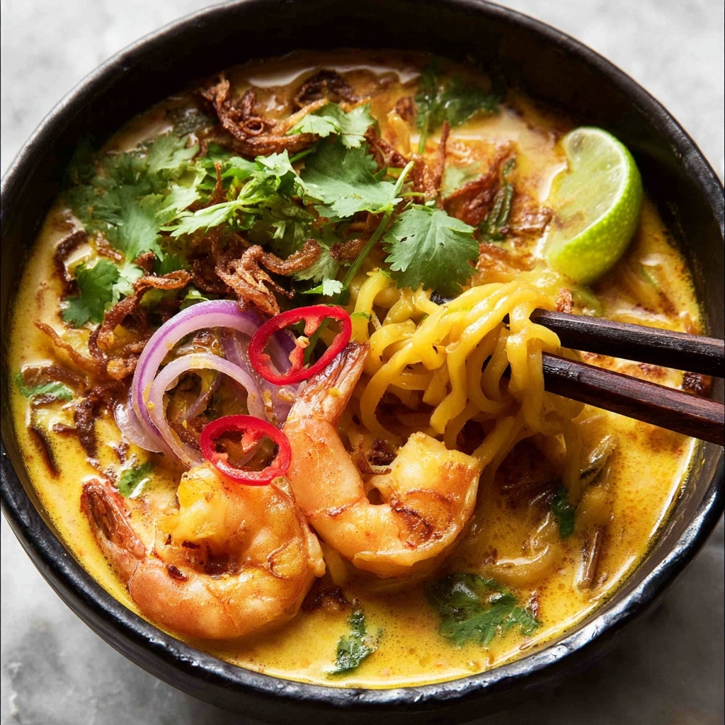 Thai Coconut Shrimp Soup Recipe - Recipe Image