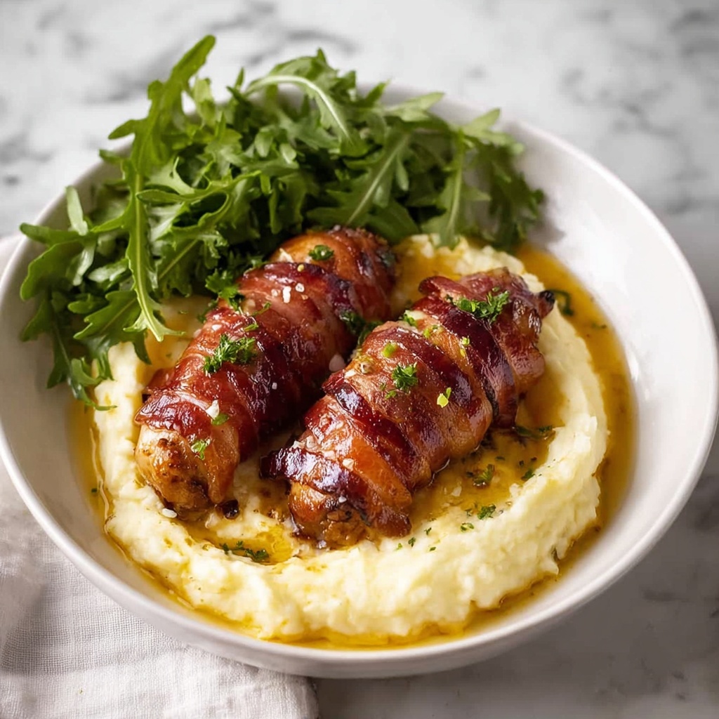 Bacon-Wrapped Spiced Chicken Thighs Recipe - Recipe Image