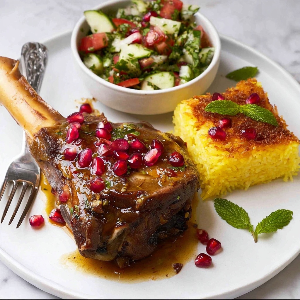 Persian Spiced Lamb Shanks Recipe - Recipe Image