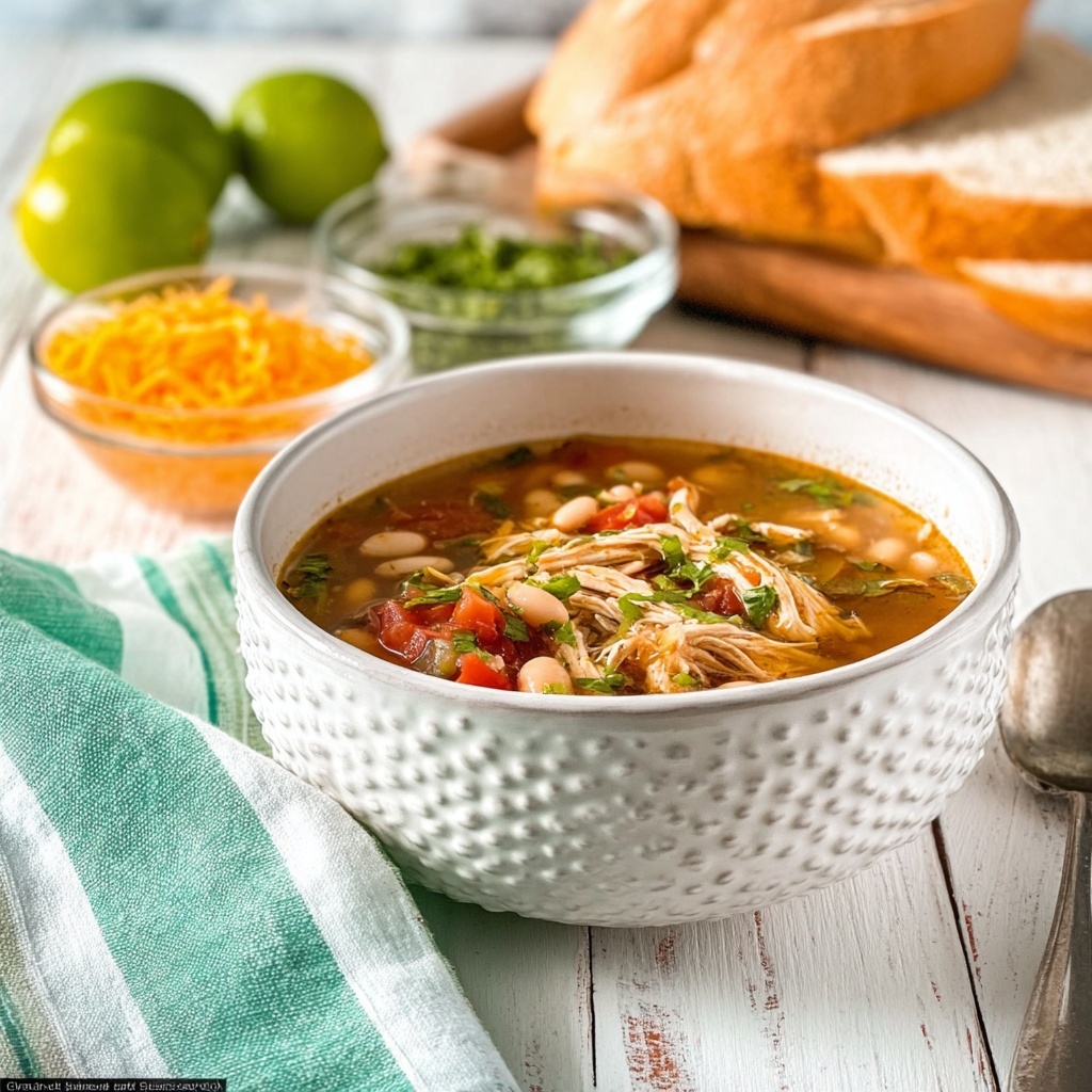Instant Pot Chili Lime Chicken Soup Recipe - Recipe Image