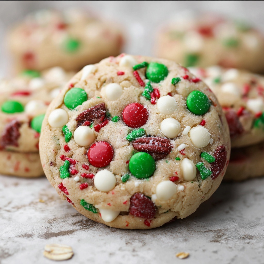 Christmas Oatmeal Cookies Recipe - Recipe Image