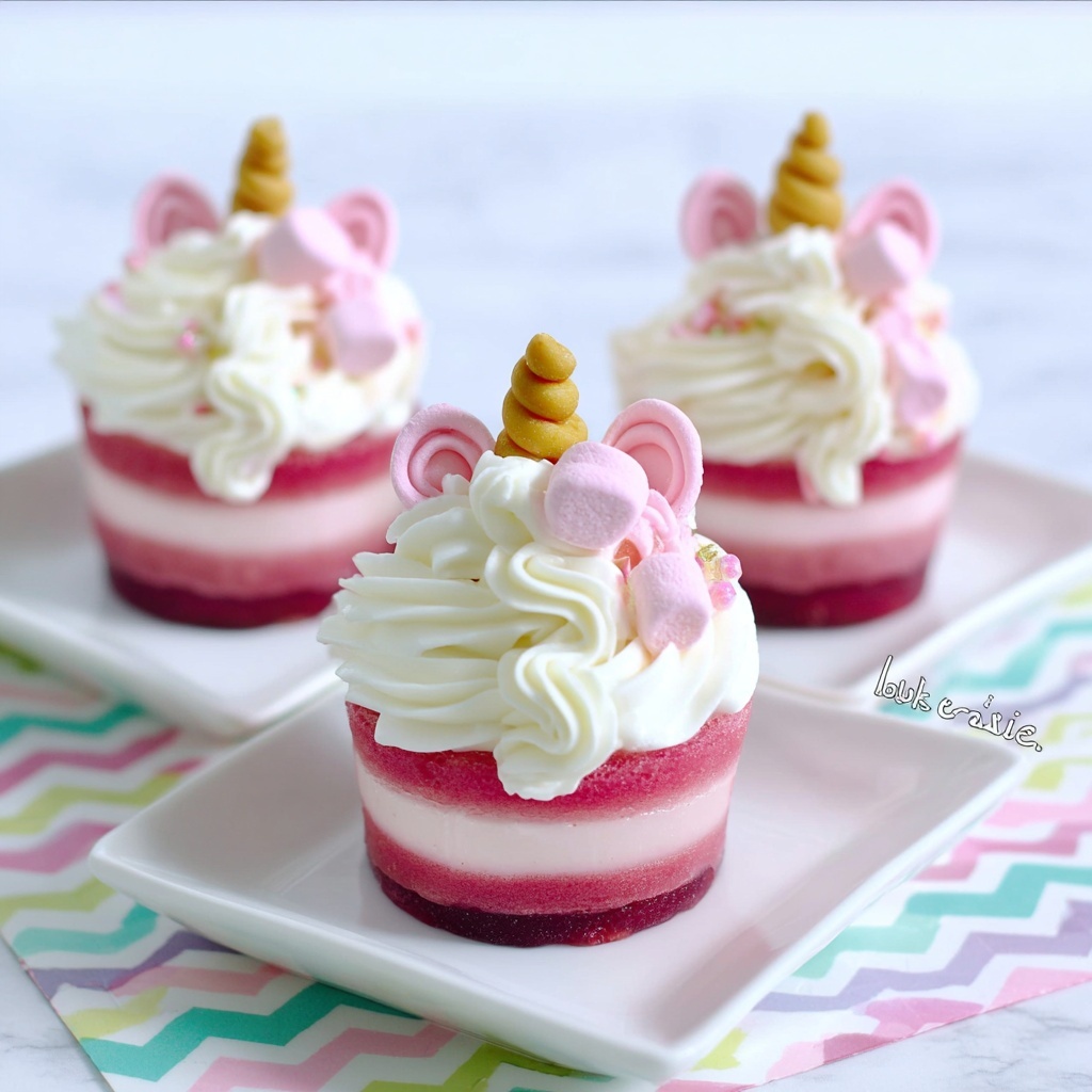 Unicorn Jello Shots Recipe - Recipe Image