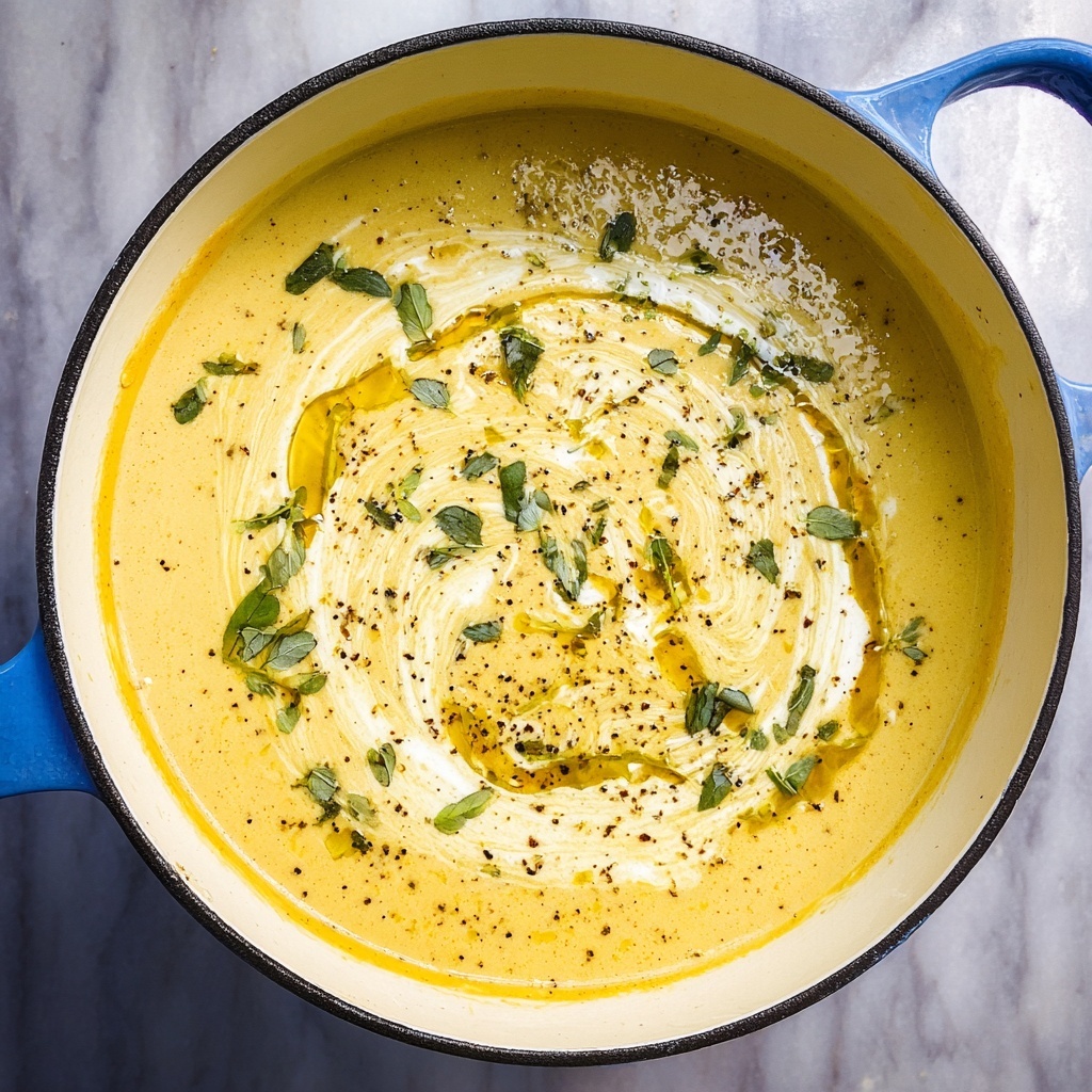 Creamy Potato Leek Soup with Fresh Herbs Recipe - Recipe Image