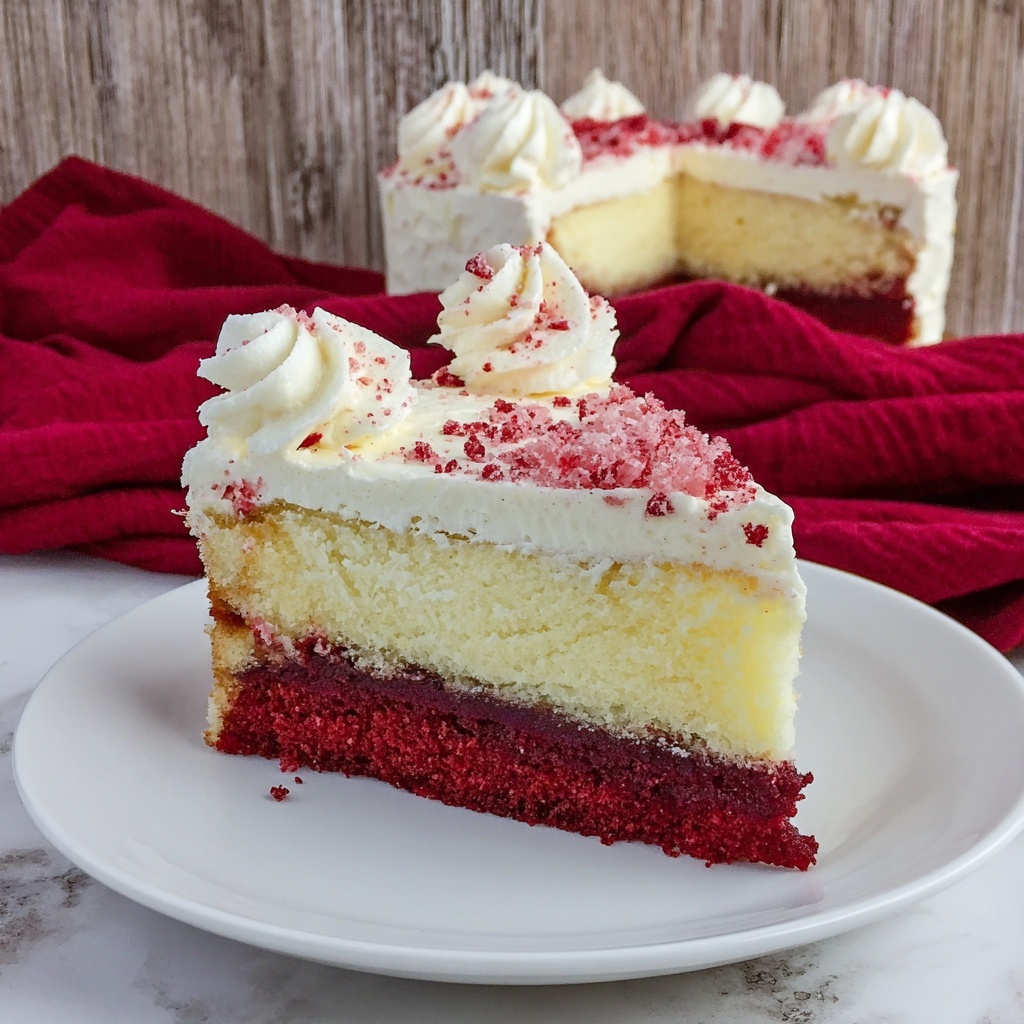Red Velvet Cheesecake Recipe - Recipe Image