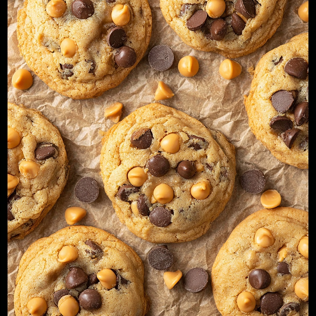 Butterscotch Chocolate Chip Cookies Recipe - Recipe Image