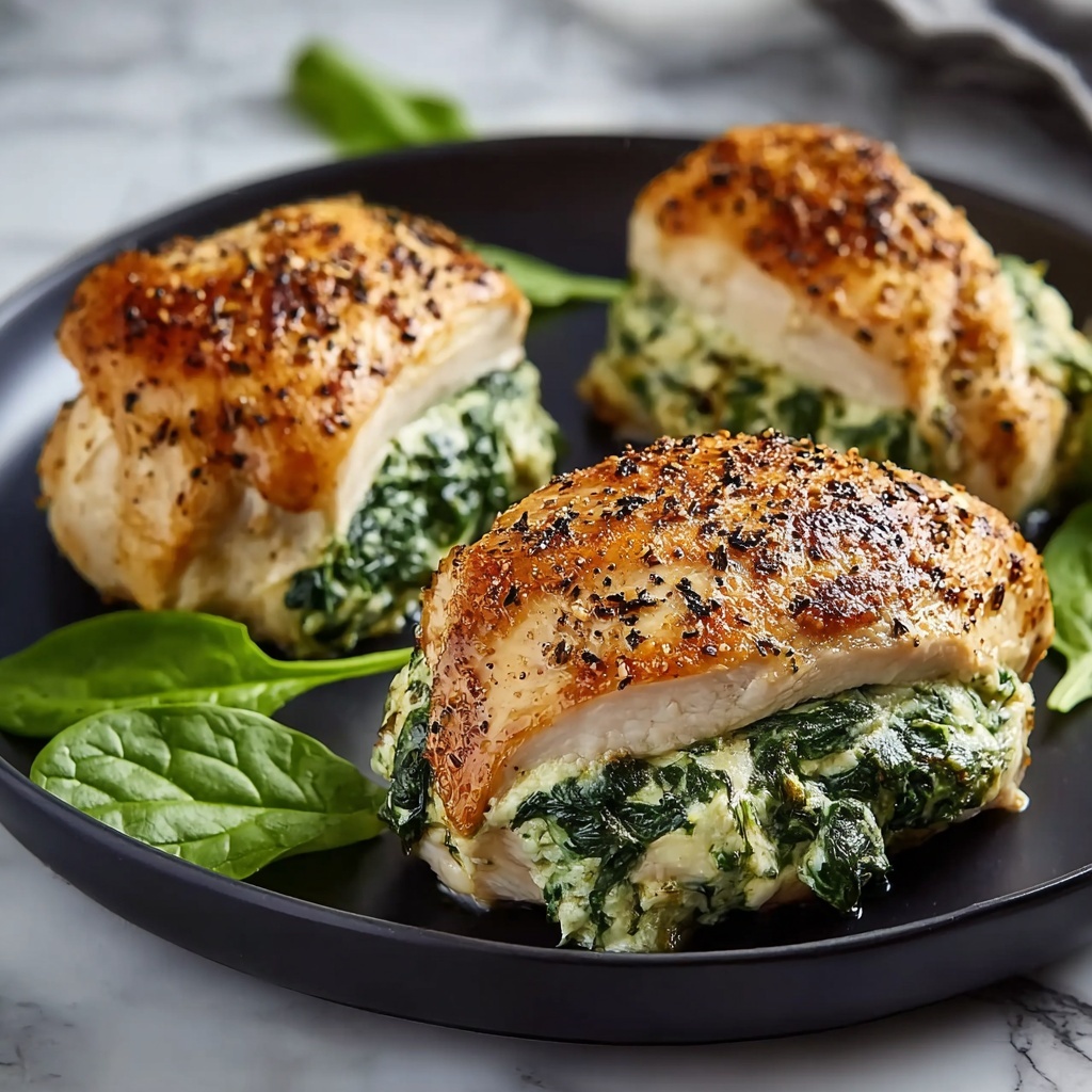 Irresistible Spinach Stuffed Chicken for Cozy Dinner Nights Recipe - Recipe Image