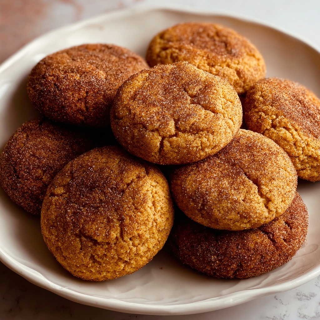 Soft Baked Spiced Pumpkin Snickerdoodles Recipe - Recipe Image