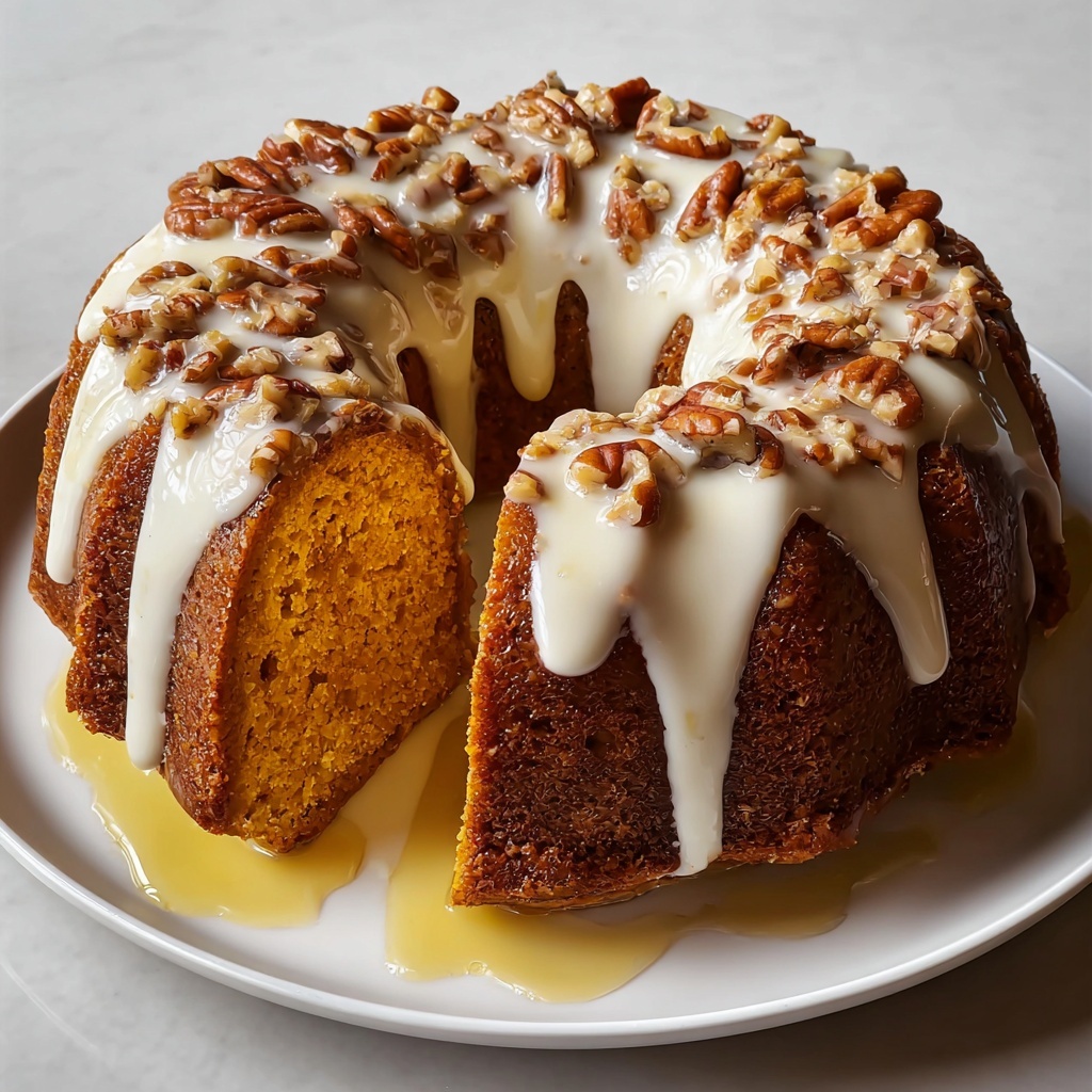 Pumpkin Honey Bun Cake Recipe - Recipe Image