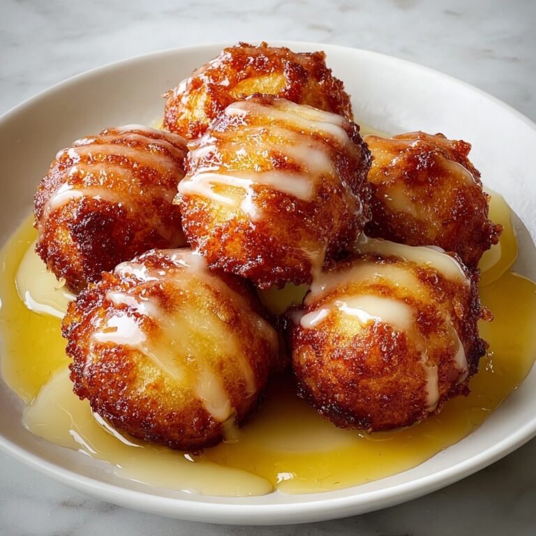 Baked Apple Fritters with Vanilla Glaze Recipe