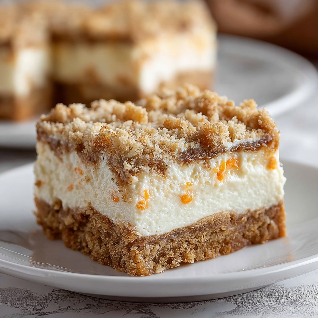 Carrot Cake Bars Recipe - Recipe Image