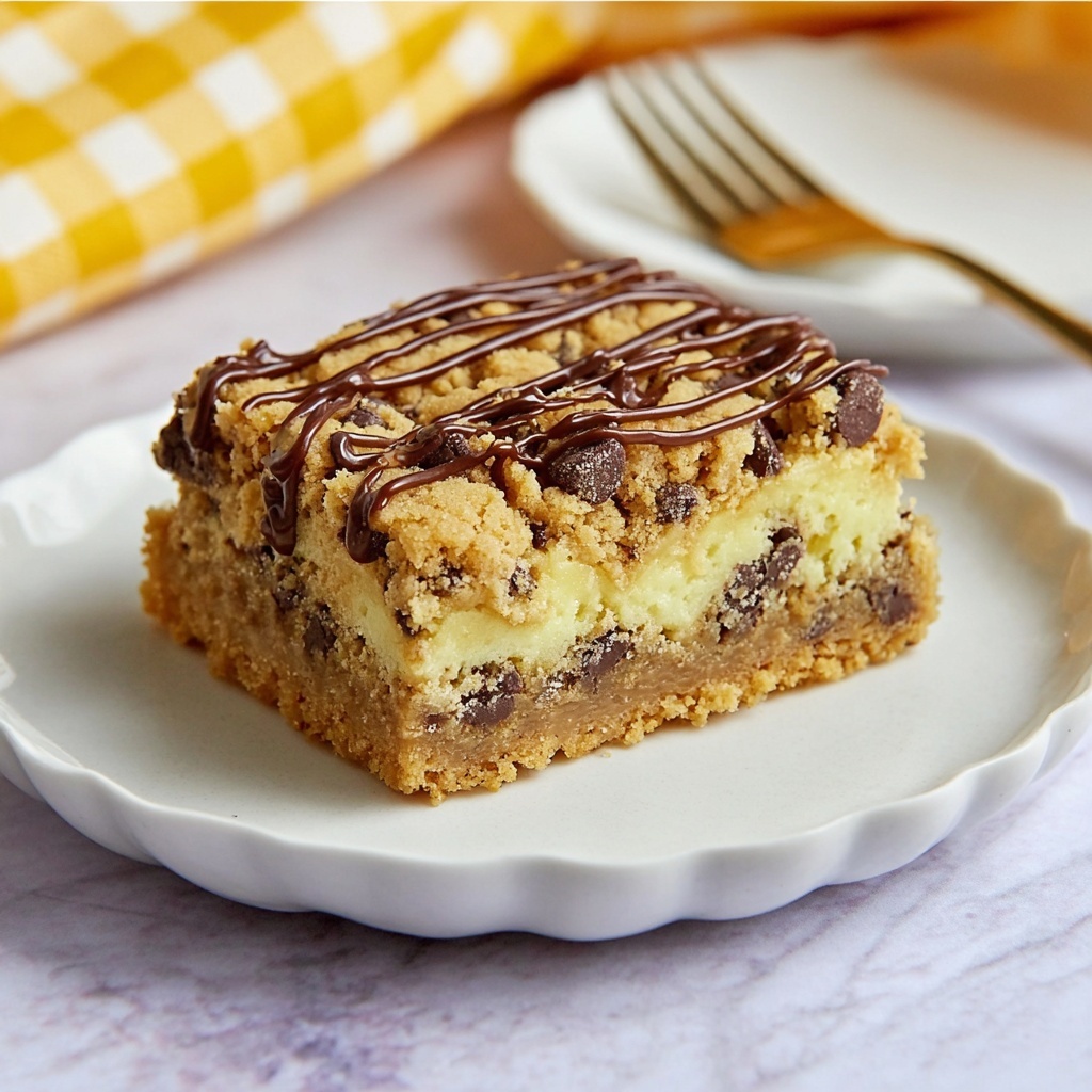 Chocolate Chip Cheesecake Bars Recipe - Recipe Image