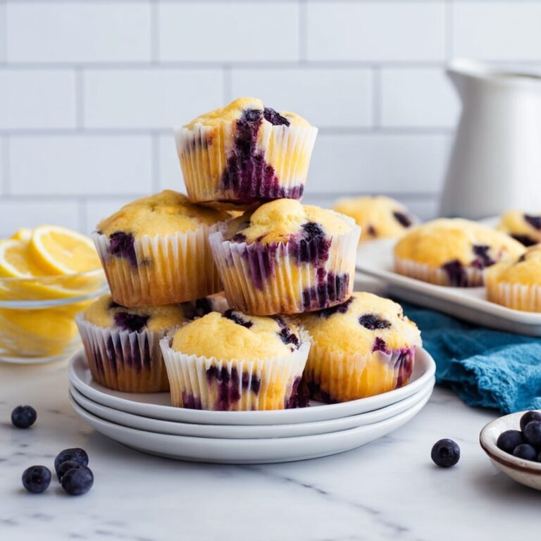 Lemon Blueberry Muffins Recipe