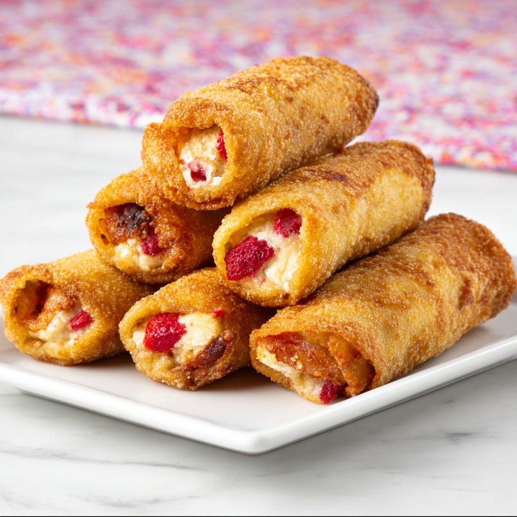 Strawberry French Toast Roll Ups Recipe - Recipe Image
