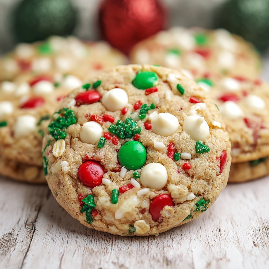 Christmas Oatmeal Cookies Recipe - Recipe Image