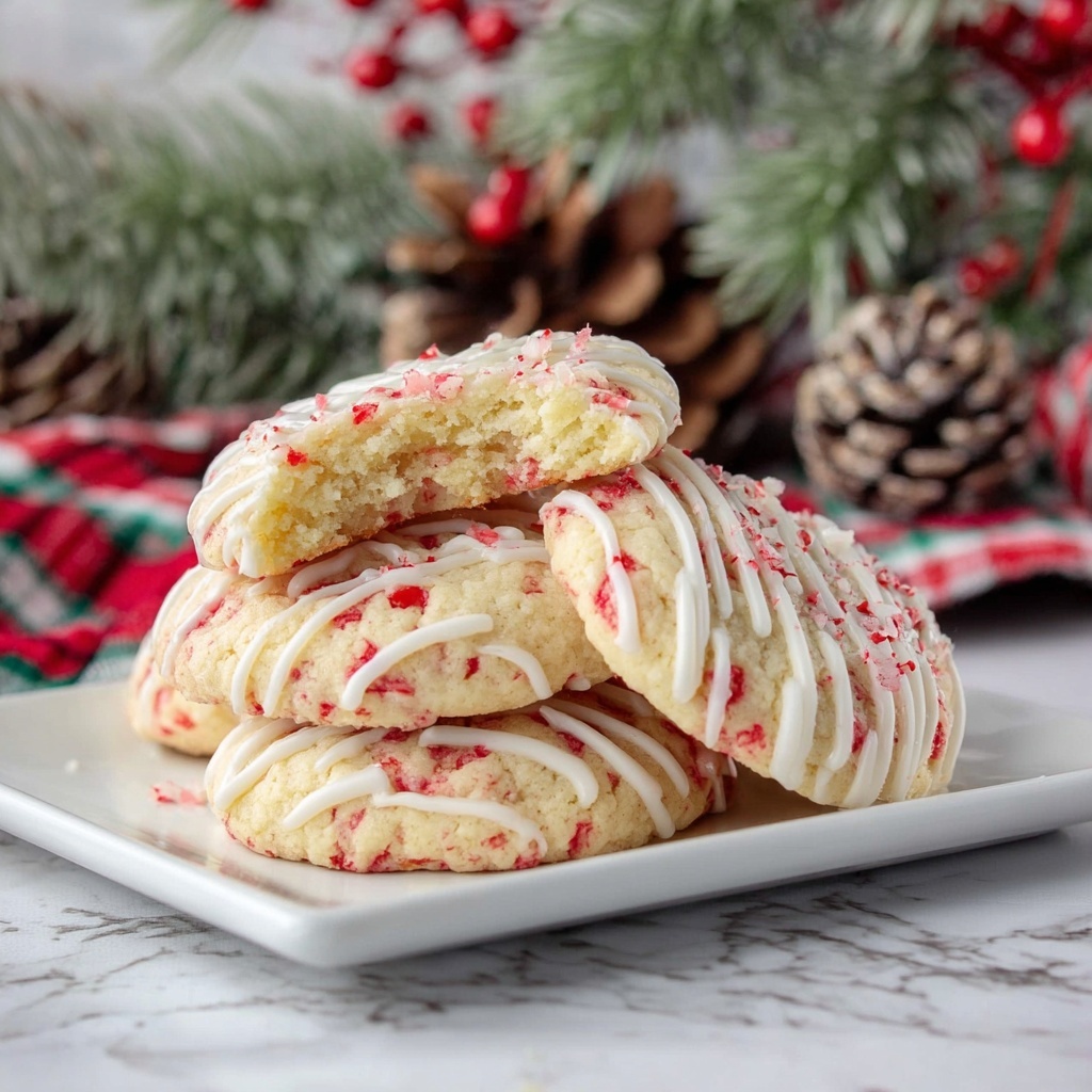 Peppermint Cheesecake Cookies Recipe - Recipe Image