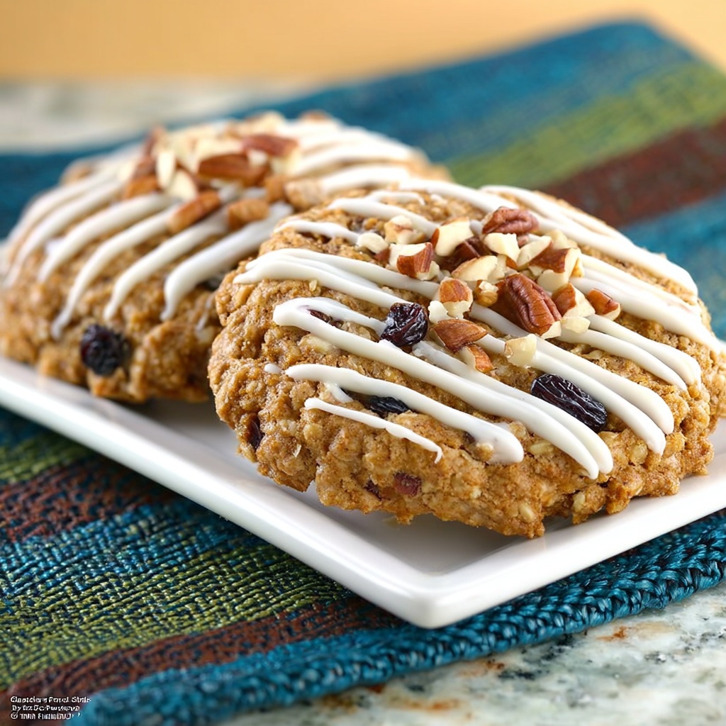 Carrot Cookies with Cream Cheese Icing Recipe - Recipe Image