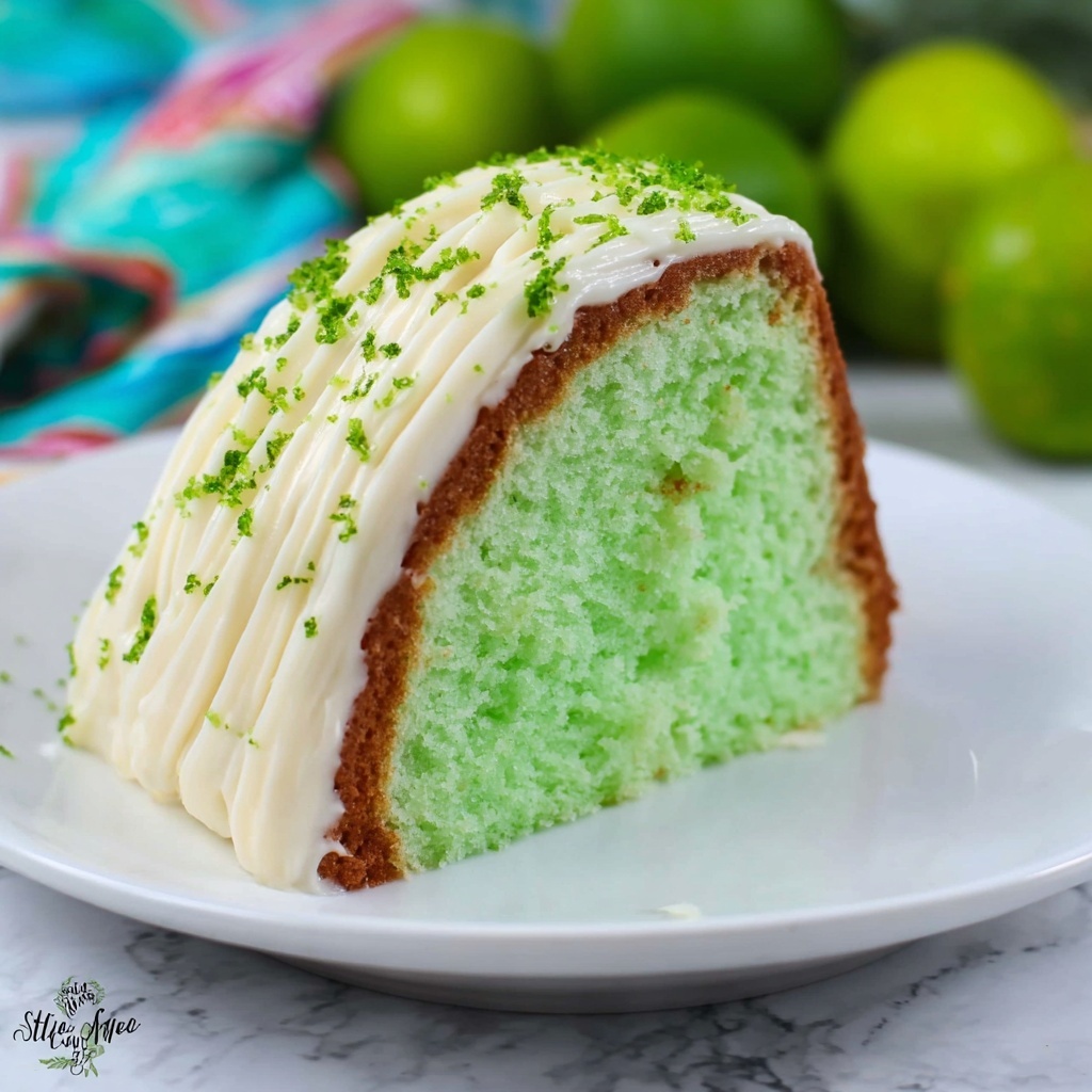 Key Lime Bundt Cake Recipe - Recipe Image