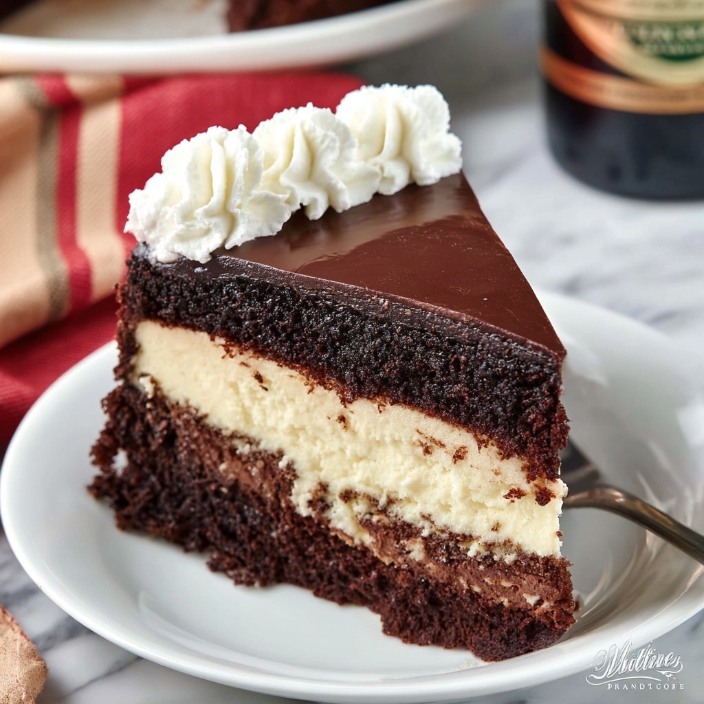 Baileys Cheesecake Cake Recipe - Recipe Image