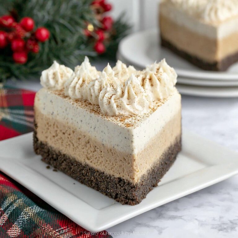 Instant Pot Eggnog Cheesecake Recipe