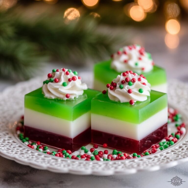 Festive Christmas Layered Jello Fulfilled with Sweetened Condensed Milk Recipe