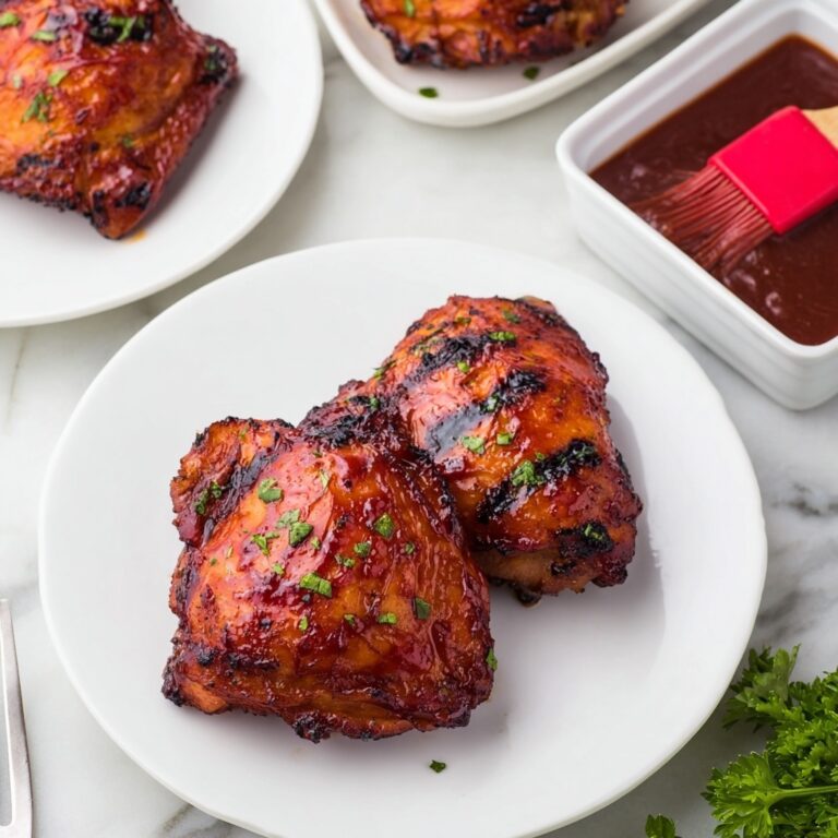 Air Fryer BBQ Chicken Thighs Recipe