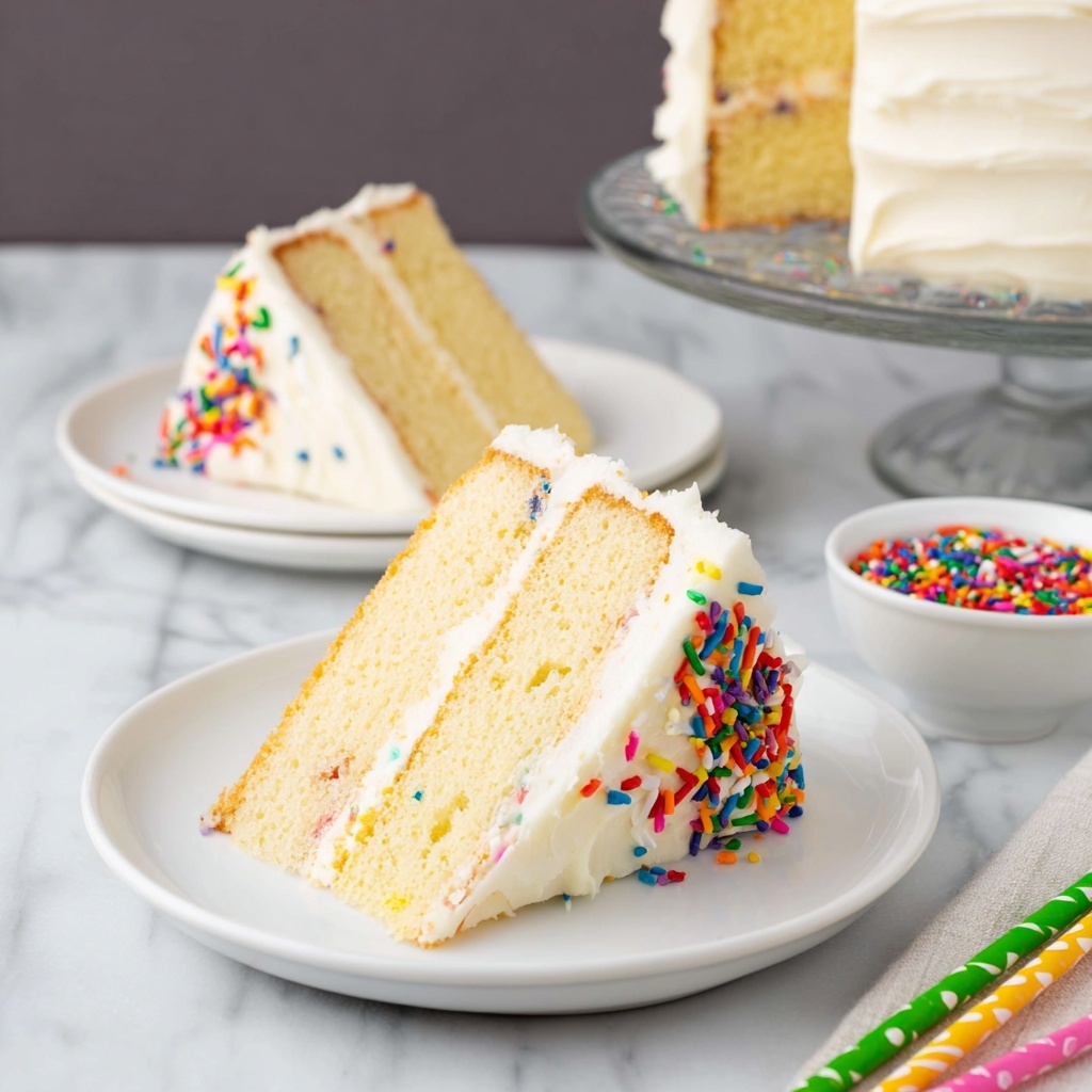 Vanilla Cake Recipe - Recipe Image
