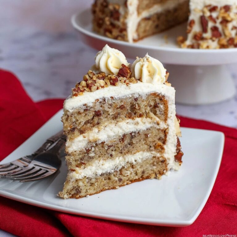 Brown Butter Pecan Cake Recipe