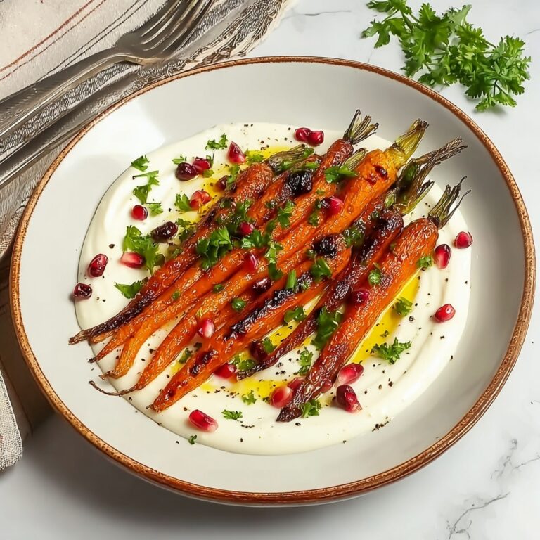 Irresistibly Flavorful: Roasted Carrots with Creamy Vegan Ricotta Recipe