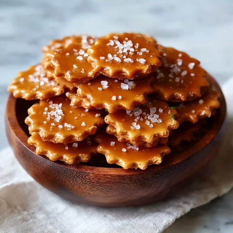 Irresistibly Crunchy Salted Caramel Cracker Bites Recipe